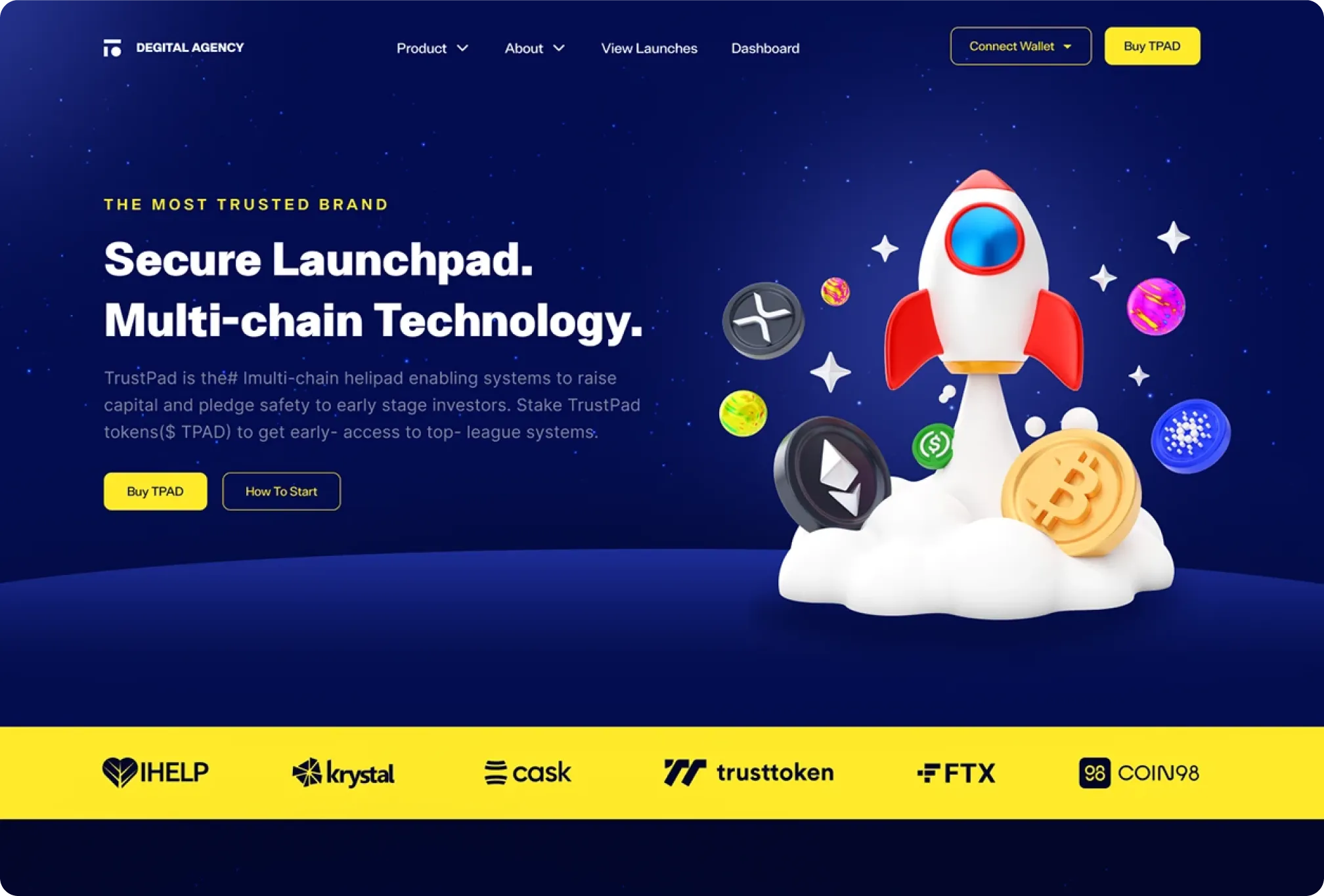 White Label Crypto Launchpad